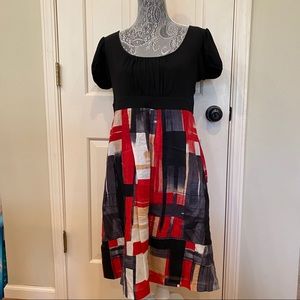 Abstract Paint Dress